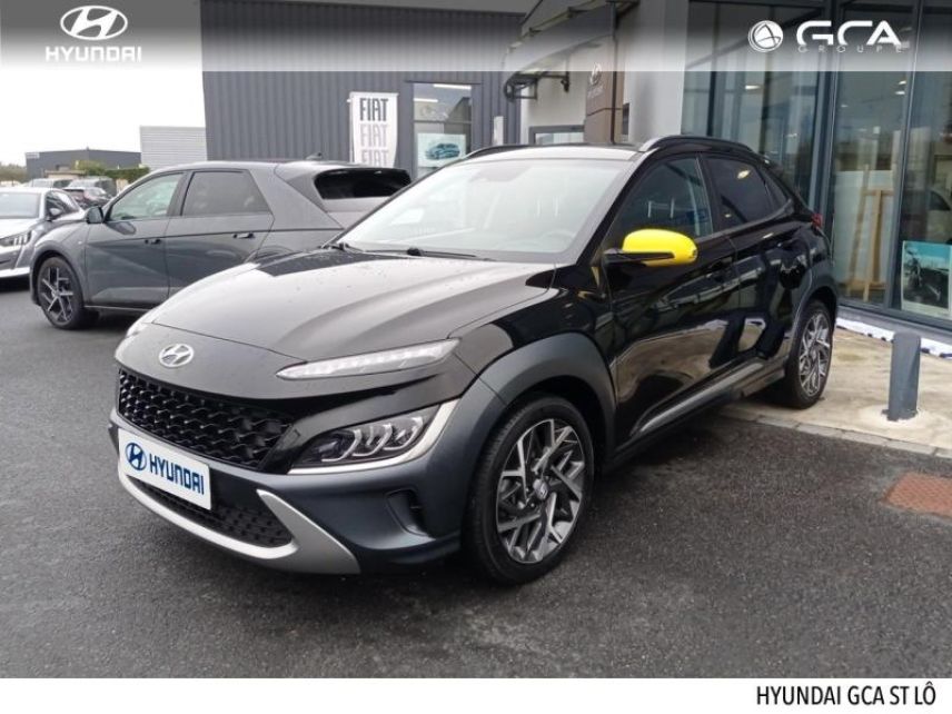 50000 : Hyundai Saint-Lô - GCA - HYUNDAI Kona - Kona - Phantom Black Métal - Traction - Hybride : Essence/Electrique