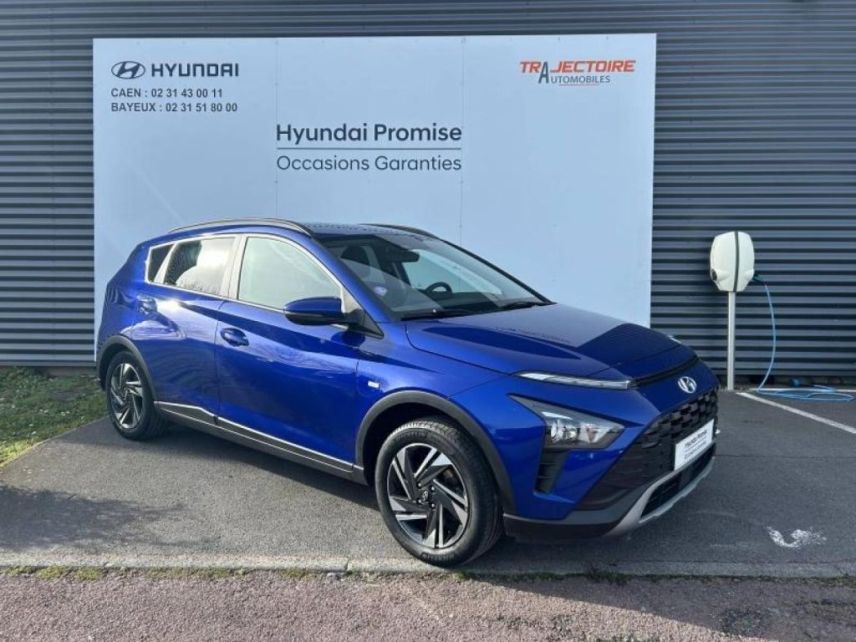 14100 : Hyundai Lisieux - Trajectoire Automobiles - HYUNDAI Bayon - Bayon - Intense Blue Métal - Traction - Essence/Micro-Hybride