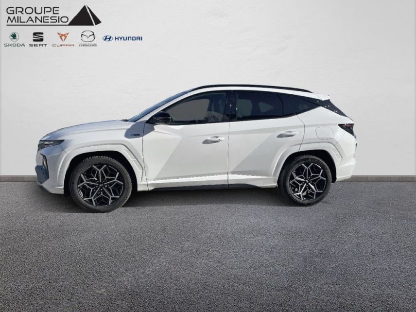 13290 : Hyundai Aix en Provence - Cap Milanesio - HYUNDAI TUCSON N Line Executive - TUCSON IV - Blanc - Boîte automatique - Essence / Courant électrique