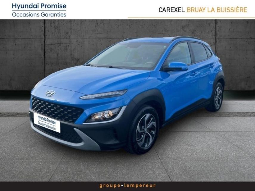 62700 : Hyundai Bruay-La-Buissière - Groupe Lempereur - HYUNDAI Kona - Kona - Surfy Blue Métal - Traction - Hybride : Essence/Electrique