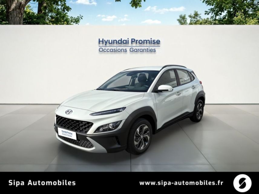 33110 : Hyundai Bordeaux Nord Le Bouscat - Sipa Automobiles - HYUNDAI KONA HYBRID Business - KONA - Blanc - Automate sequentiel - Essence / Courant électrique
