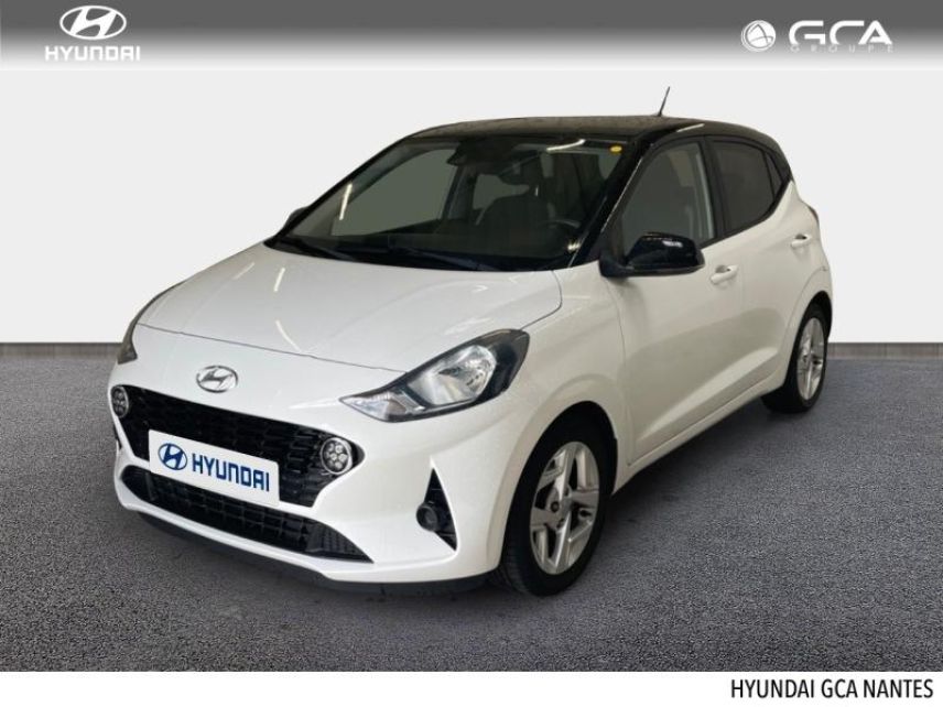 44800 : Hyundai NANTES SAINT HERBLAIN - GCH NANTES - HYUNDAI i10 - i10 - Polar White/Toit/rétros Black - Traction - Essence