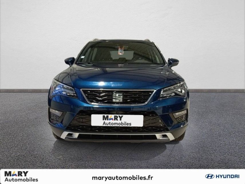 02100 : Hyundai Saint-Quentin - Mary Automobiles - SEAT ATECA Xcellence - ATECA - Bleu - Boîte séquentielle - Essence sans plomb