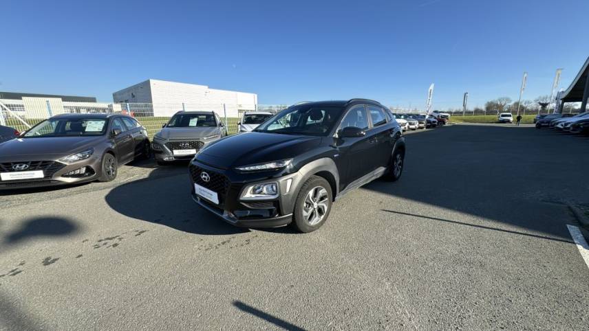 49300 : Hyundai Cholet - Océane Auto - HYUNDAI KONA HYBRID Intuitive - KONA - Noir - Automate sequentiel - Essence / Courant électrique