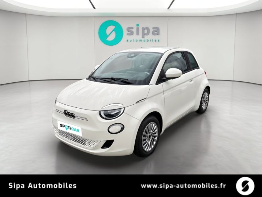 33140 : Hyundai - Sipa Automobiles – Bordeaux Sud - Villenave d’Ornon - FIAT 500e BERLINE Nouvelle 500 - 500 III ELECTRIQUE - Blanc - Automate à fonct. Continu - Courant électrique