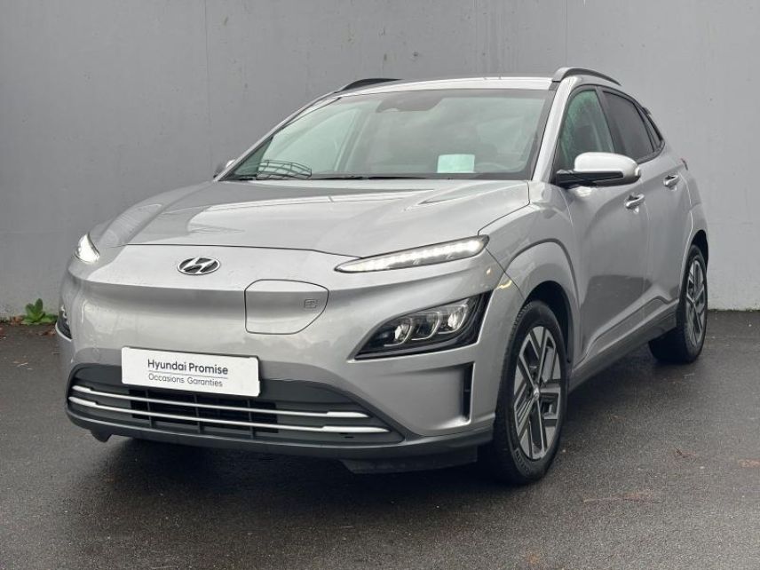 56600 : Hyundai Lorient - Auto Océane - HYUNDAI Kona - Kona - Shimmering Silver Métal - Traction - Electrique