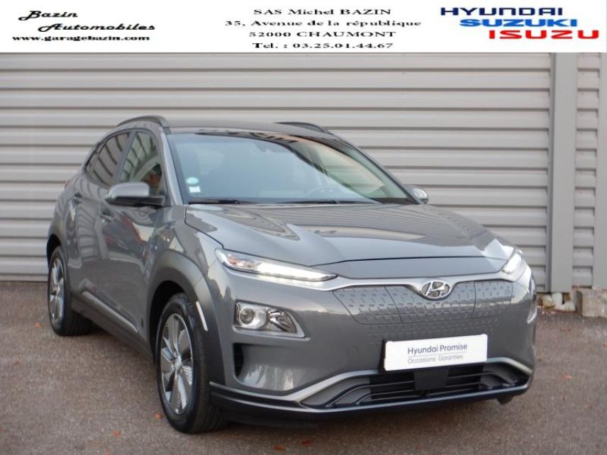 52000 : Hyundai Chaumont - Garage Michel Bazin - HYUNDAI Kona - Kona - Galactic Grey - Traction - Electrique