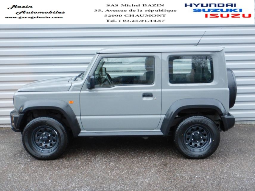 52000 : Hyundai Chaumont - Garage Michel Bazin - SUZUKI Jimny - Jimny - Medium Gray - Transmission intégrale - Essence