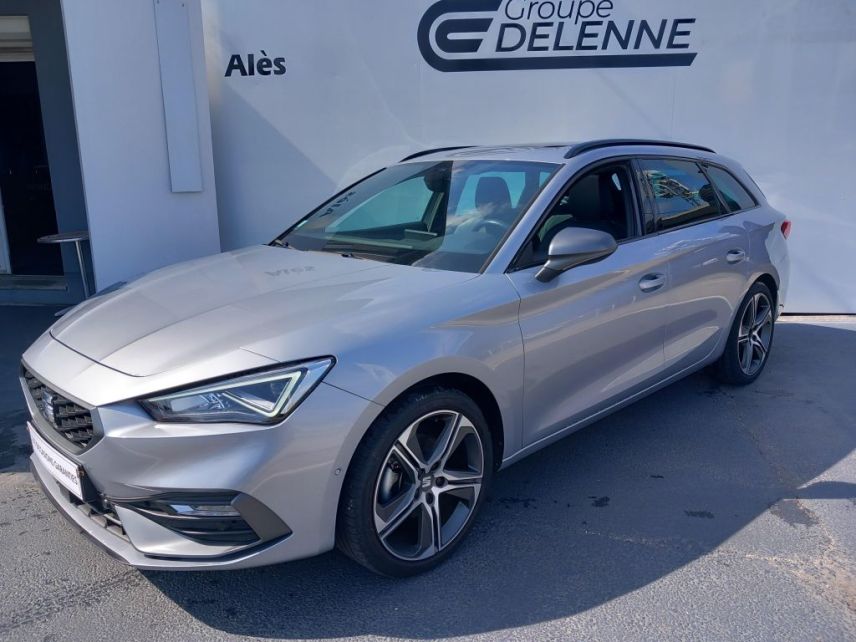 30100 : Hyundai Alès - Auto Hall - SEAT LEON SPORTSTOURER FR - LEON IV - Gris - Automate sequentiel - Essence sans plomb