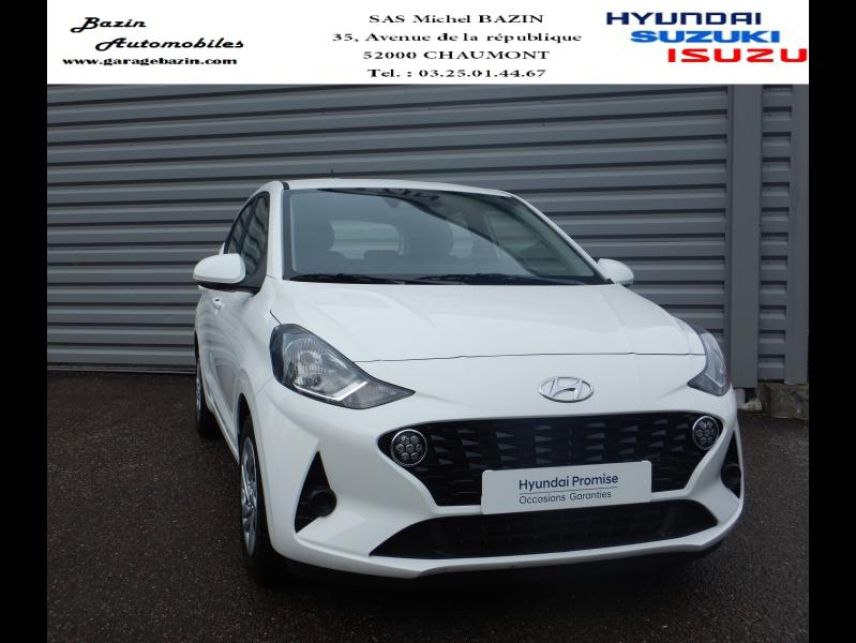52000 : Hyundai Chaumont - Garage Michel Bazin - HYUNDAI i10 - i10 - Polar White - Traction - Essence