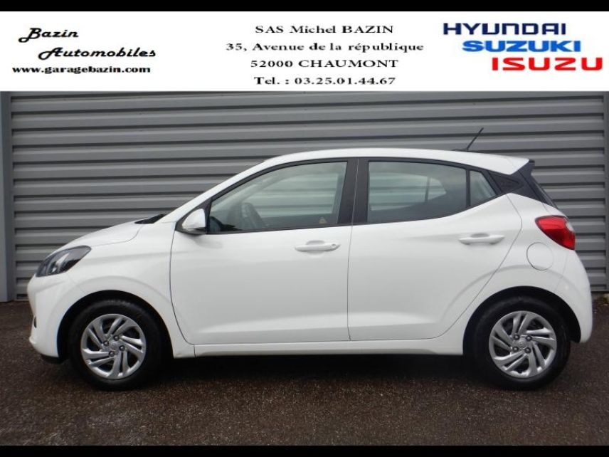 52000 : Hyundai Chaumont - Garage Michel Bazin - HYUNDAI i10 - i10 - Polar White - Traction - Essence