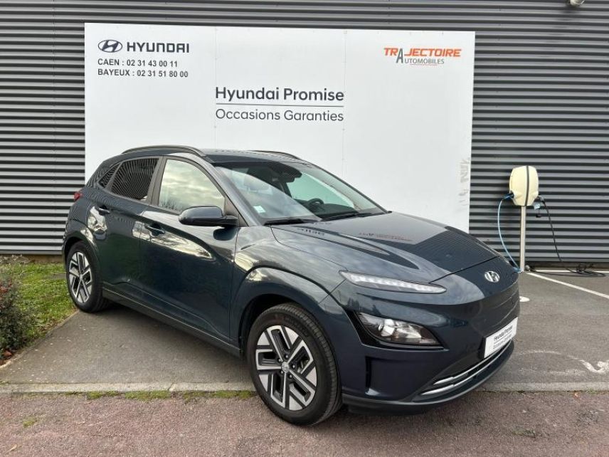 14100 : Hyundai Lisieux - Trajectoire Automobiles - HYUNDAI Kona - Kona - Teal Métal - Traction - Electrique