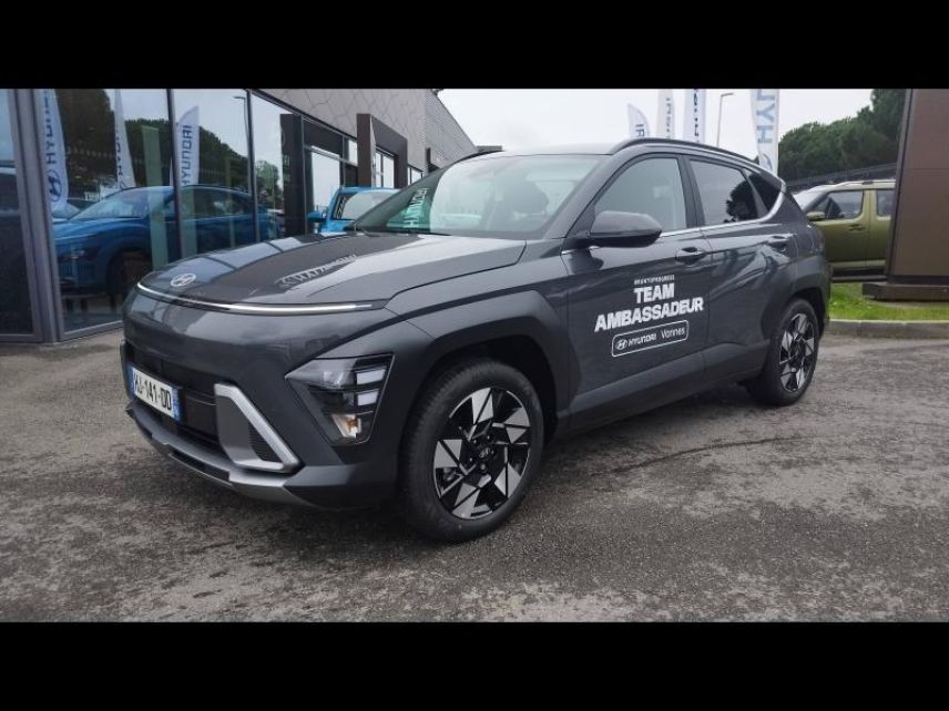 56000 : Hyundai Vannes - Park Lann Automobiles - HYUNDAI Kona - Kona - Ecotronic Gray perlé métallisé - Traction - Hybride : Essence/Electrique