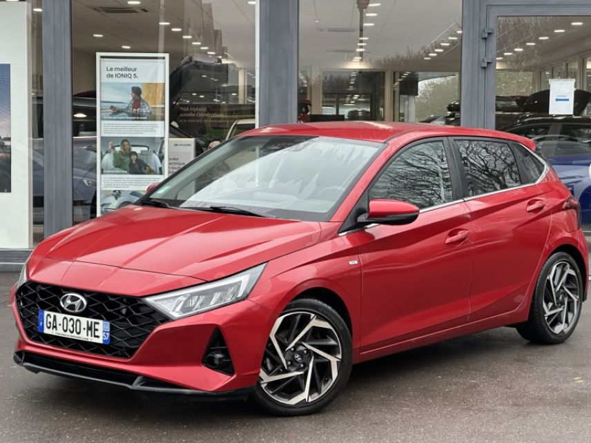 57100 : Hyundai Thionville - Théobald Automobiles - HYUNDAI i20 - i20 - Dragon Red Métal - Traction - Essence/Micro-Hybride