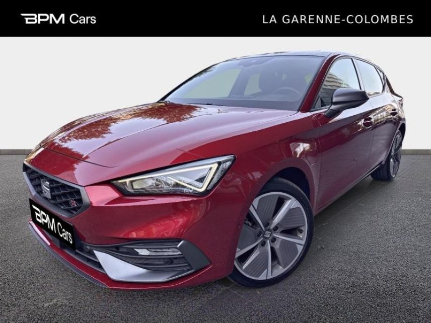 92250 : Hyundai La Garenne-Colombes - BPM Cars - SEAT Leon - Leon - Rouge Désir Métal - Traction - Hybride rechargeable : Essence/Electrique