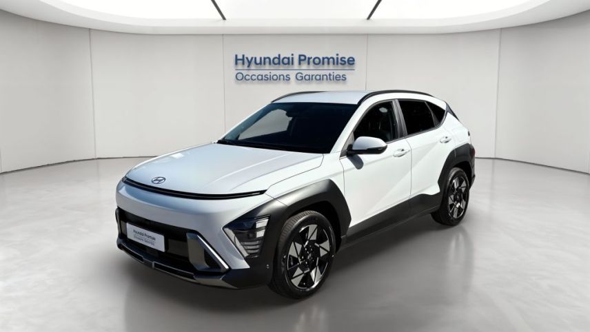 33110 : Hyundai Bordeaux Nord Le Bouscat - Sipa Automobiles - HYUNDAI KONA Executive - KONA II - Blanc - Automate sequentiel - Essence / Courant électrique