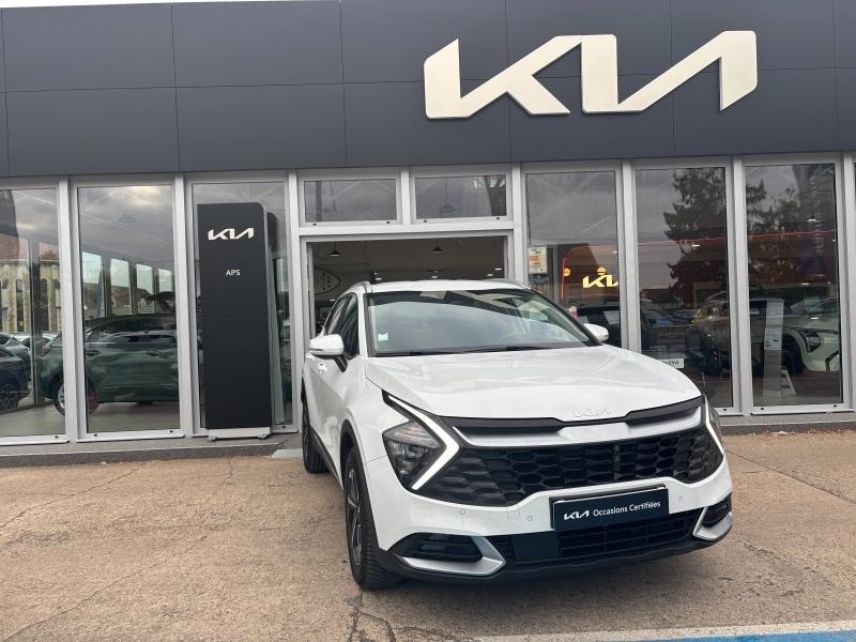 89100 : Hyundai Sens - APS - KIA Sportage - Sportage - Blanc Sensation nacré - Traction - Hybride : Essence/Electrique