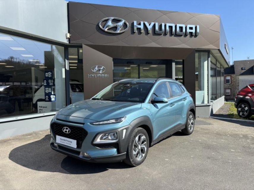 50300 : Hyundai Avranches - GCA - HYUNDAI Kona - Kona - Ceramic blue - Traction - Hybride : Essence/Electrique