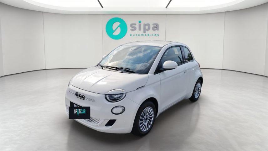 33140 : Hyundai Bordeaux Sud Villenave d'Ornon - Sipa Automobiles - FIAT 500e BERLINE Nouvelle 500 - 500 III ELECTRIQUE - Blanc - Automate à fonct. Continu - Courant électrique