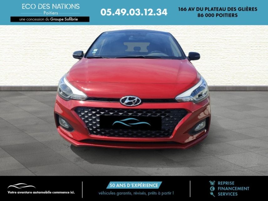 86000 : Hyundai Poitiers - Eco des Nations - HYUNDAI i20 - i20 - Rouge - Traction - Essence