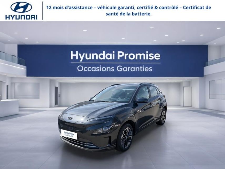 29200 : Hyundai Brest - Iroise Automobiles - HYUNDAI Kona - Kona - Dark Night Métal - Traction - Electrique