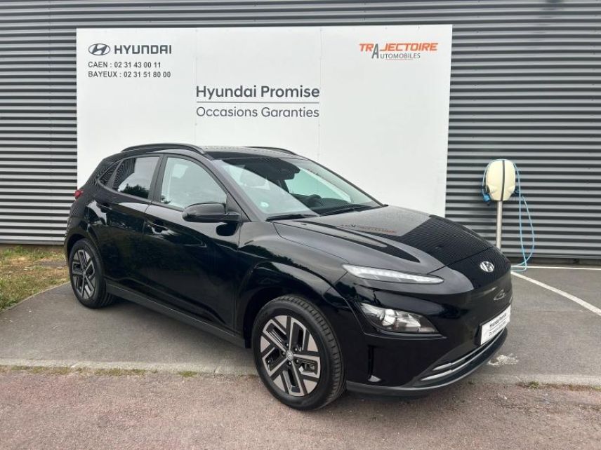 14100 : Hyundai Lisieux - Trajectoire Automobiles - HYUNDAI Kona - Kona - Phantom Black Métal - Traction - Electrique