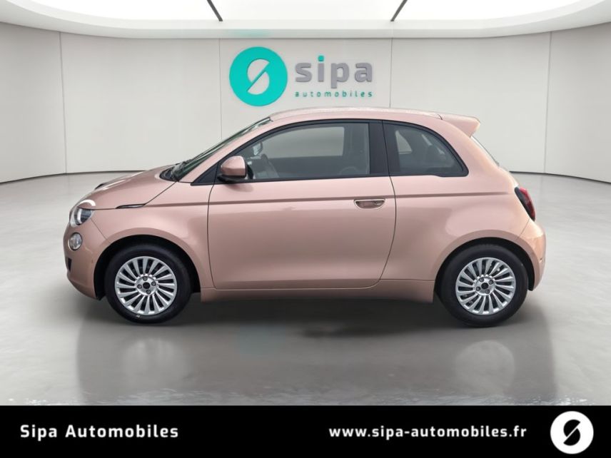 33140 : Hyundai - Sipa Automobiles – Bordeaux Sud - Villenave d’Ornon - FIAT 500e BERLINE Nouvelle 500 - 500 III ELECTRIQUE - Rose Gold - Automate à fonct. Continu - Courant électrique