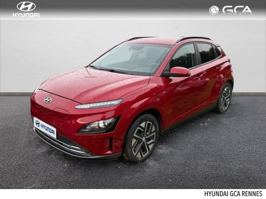 35510 : Hyundai Rennes - GCA - HYUNDAI Kona - Kona - Sunset Red Métal - Traction - Electrique