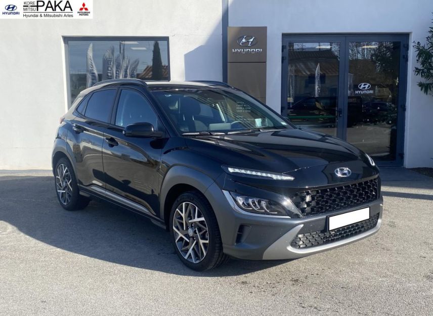 13200 : HYUNDAI Arles - Lexa Automobile - HYUNDAI KONA HYBRID Executive - KONA - Noir - Automate sequentiel - Essence / Courant électrique