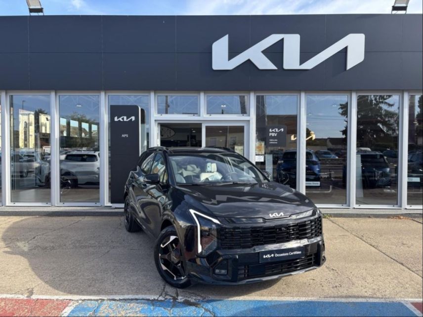 89100 : Hyundai Sens - APS - KIA Sportage - Sportage - Noir Basalte Métallisée - Traction - Hybride : Essence/Electrique