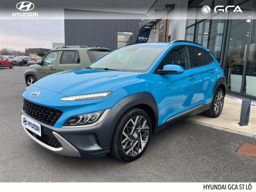 50000 : Hyundai Saint-Lô - GCA - HYUNDAI Kona - Kona - Blue Lagoon - Traction - Hybride : Essence/Electrique
