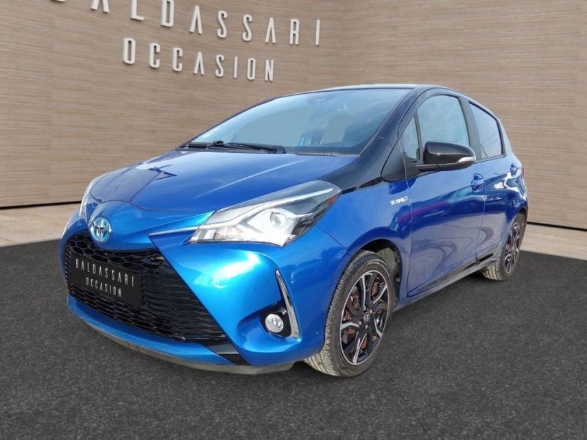 83130 : Hyundai Toulon - Autodif SAS - Groupe BALDASSARI - TOYOTA YARIS HYBRIDE MC2 Collection - YARIS III - Bleu - Automate à fonct. Continu - Essence / Courant électrique