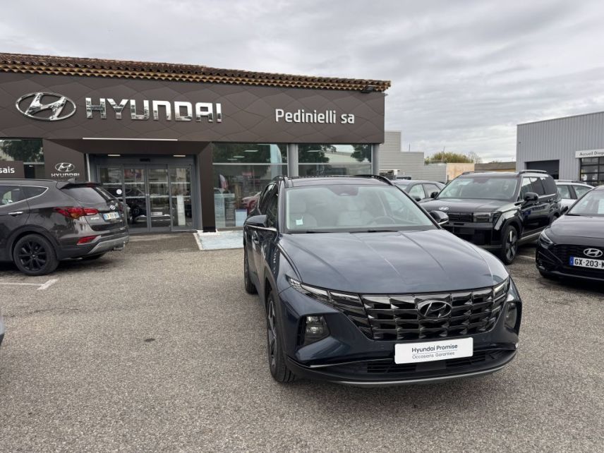 84120 : Hyundai PERTUIS - SA PEDINIELLI - HYUNDAI TUCSON Executive - TUCSON IV - Bleu - Boîte automatique - Essence / Courant électrique