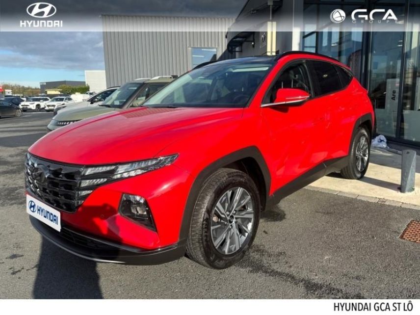 50000 : Hyundai Saint-Lô - GCA - HYUNDAI Tucson - Tucson - Sunset Red Métal - Traction - Hybride : Essence/Electrique