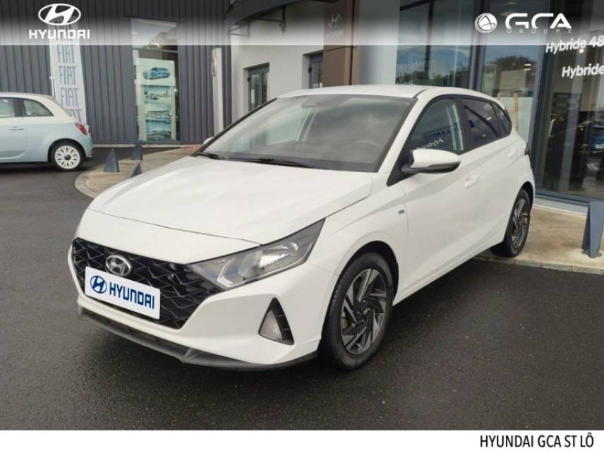 50000 : Hyundai Saint-Lô - GCA - HYUNDAI i20 - i20 - Polar White - Traction - Essence/Micro-Hybride