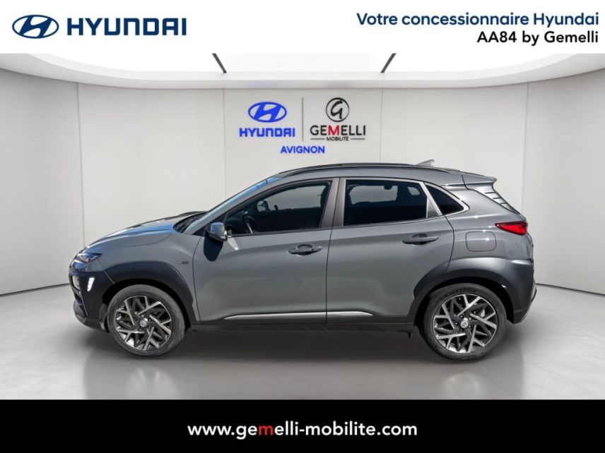 84130 : Hyundai Avignon - Actions Automobiles 84 - HYUNDAI KONA HYBRID Executive - KONA - Gris - Automate sequentiel - Essence / Courant électrique