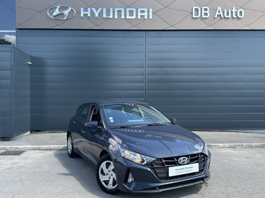 21300 : Hyundai Dijon - Privilège Automobiles - HYUNDAI i20 Initia - i20 III - Gris - Boîte manuelle - Essence sans plomb