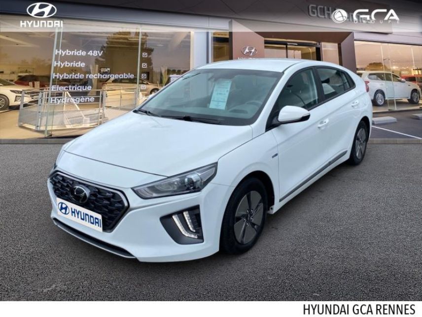 35510 : Hyundai Rennes - GCA - HYUNDAI Ioniq - Ioniq - Polar White - Traction - Hybride : Essence/Electrique