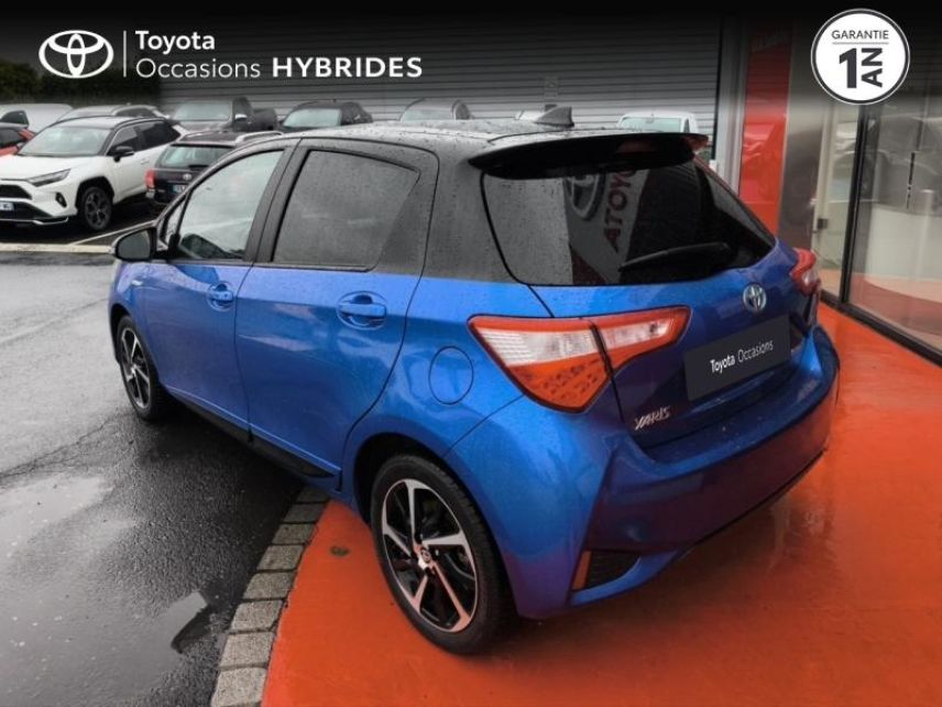 50000 : Hyundai Saint-Lô - GCA - TOYOTA Yaris - Yaris - Bleu Nebula bi-ton Toit Noir - Traction - Hybride : Essence/Electrique