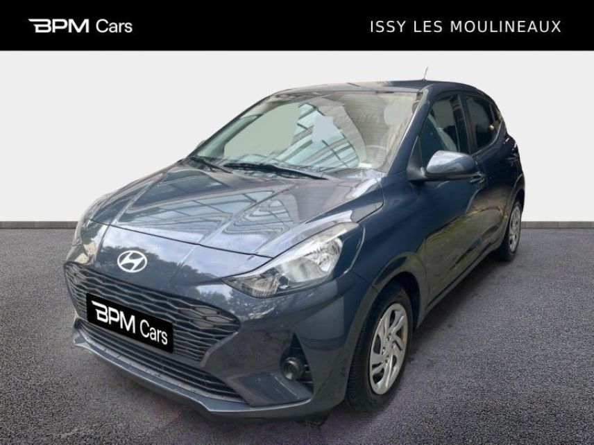 92130 : Hyundai ISSY-LES-MOULINEAUX - BPM Cars - HYUNDAI i10 - i10 - Aurora Grey Métal - Traction - Essence