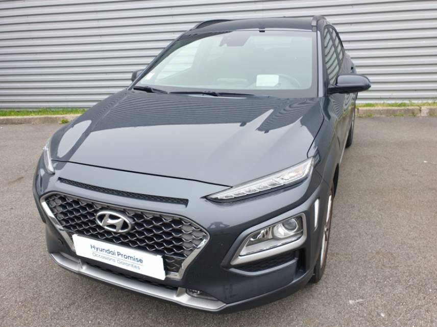 29200 : Hyundai Brest - Iroise Automobiles - HYUNDAI Kona - Kona - Dark Knight Métal - Traction - Essence