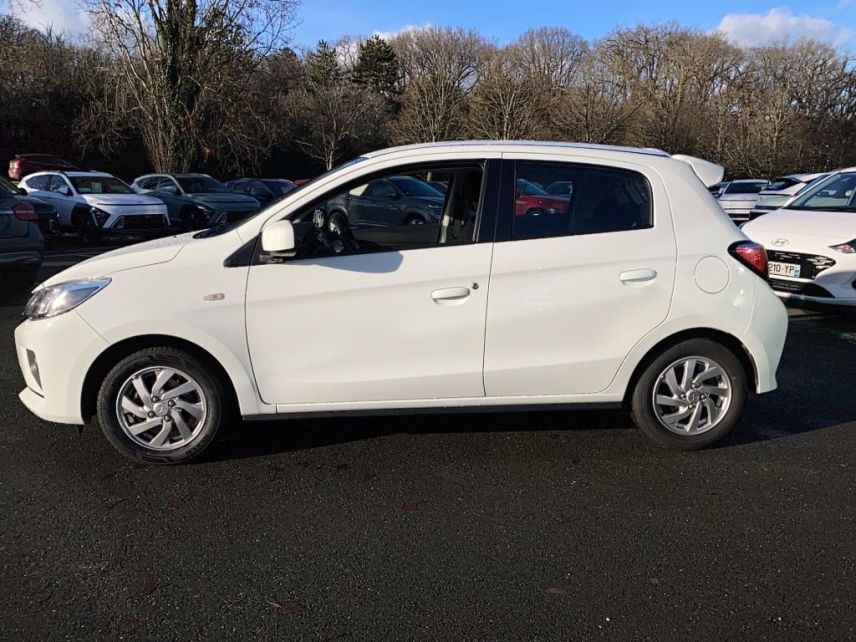 49070 : Hyundai Angers - Oceane Automobiles - MITSUBISHI SPACE STAR MY22 In - SPACE STAR II - Blanc - Boîte manuelle - Essence sans plomb