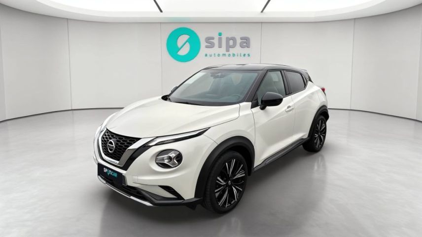 33140 : Hyundai Bordeaux Sud Villenave d'Ornon - Sipa Automobiles - NISSAN JUKE 2021.5 N-Design - JUKE II - Blanc - Boîte manuelle - Essence sans plomb