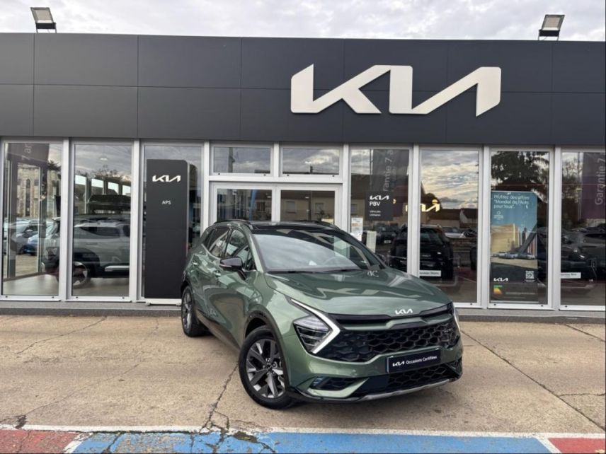 89100 : Hyundai Sens - APS - KIA Sportage - Sportage - Vert Bornéo Métallisée - Traction - Hybride : Essence/Electrique