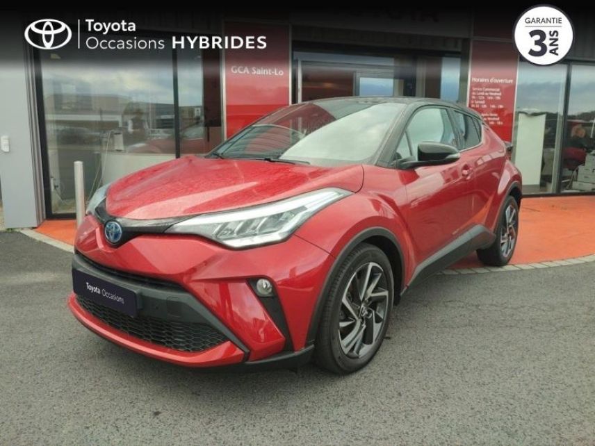 50000 : Hyundai Saint-Lô - GCA - TOYOTA C - C - Bi ton rouge intense noir -  - Hybride