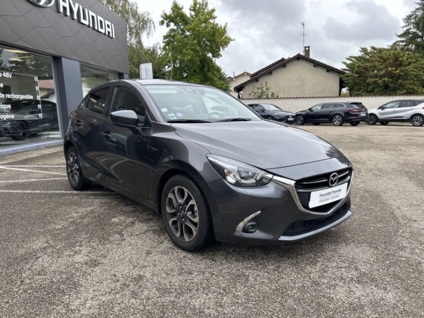 01960 : Hyundai Bourg-en-Bresse - L&#039;EXPO BELLAMY - MAZDA Mazda 2 - Mazda 2 - Machine Gray Métallisé - Traction - Essence
