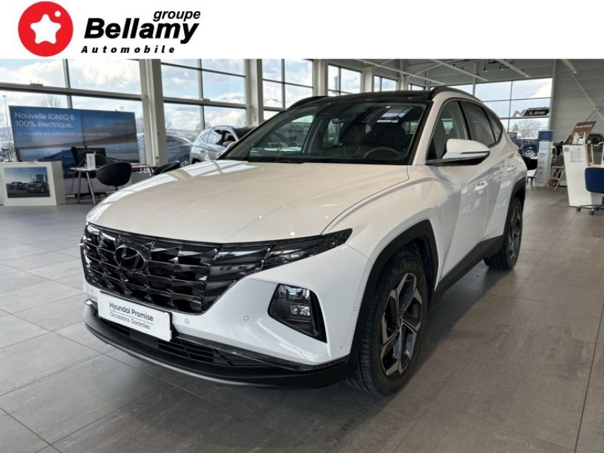 25300 : Hyundai Pontarlier - Expo Bellamy - HYUNDAI Tucson - Tucson - Atlas White - Traction - Hybride : Essence/Electrique