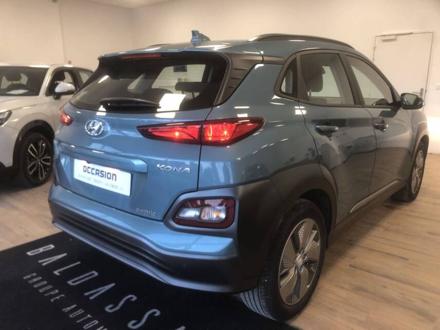 83130 : Hyundai Toulon - Autodif SAS - Groupe BALDASSARI - HYUNDAI KONA ELECTRIC Creative - KONA - BLEU CLAIR - Automate à fonct. Continu - Courant électrique