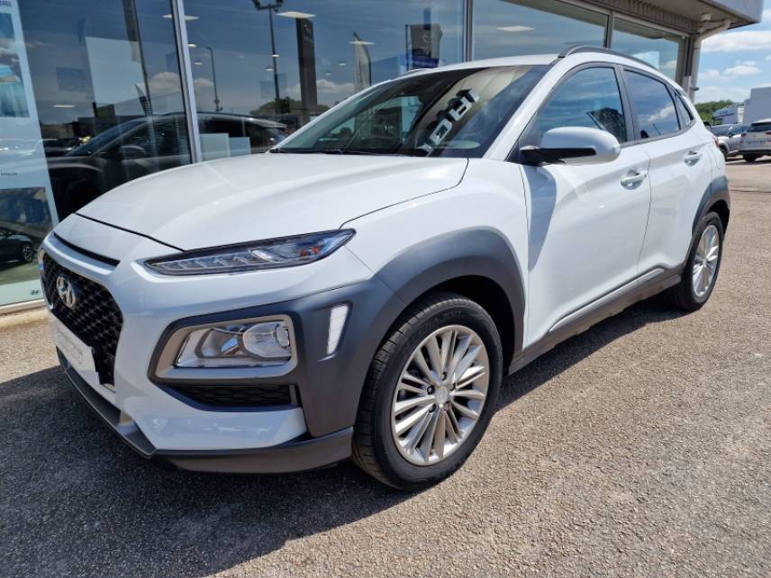 87280 : Hyundai Limoges - Motors Cars - HYUNDAI Kona - Kona - Chalk White Métal - Traction - Essence