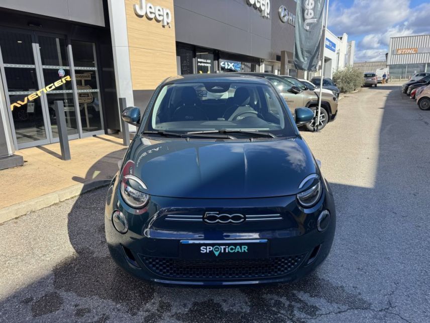 04100 : Hyundai Manosque - Pedinielli - FIAT 500e BERLINE Action - 500 III ELECTRIQUE - Bleu - Automate à fonct. Continu - Courant électrique